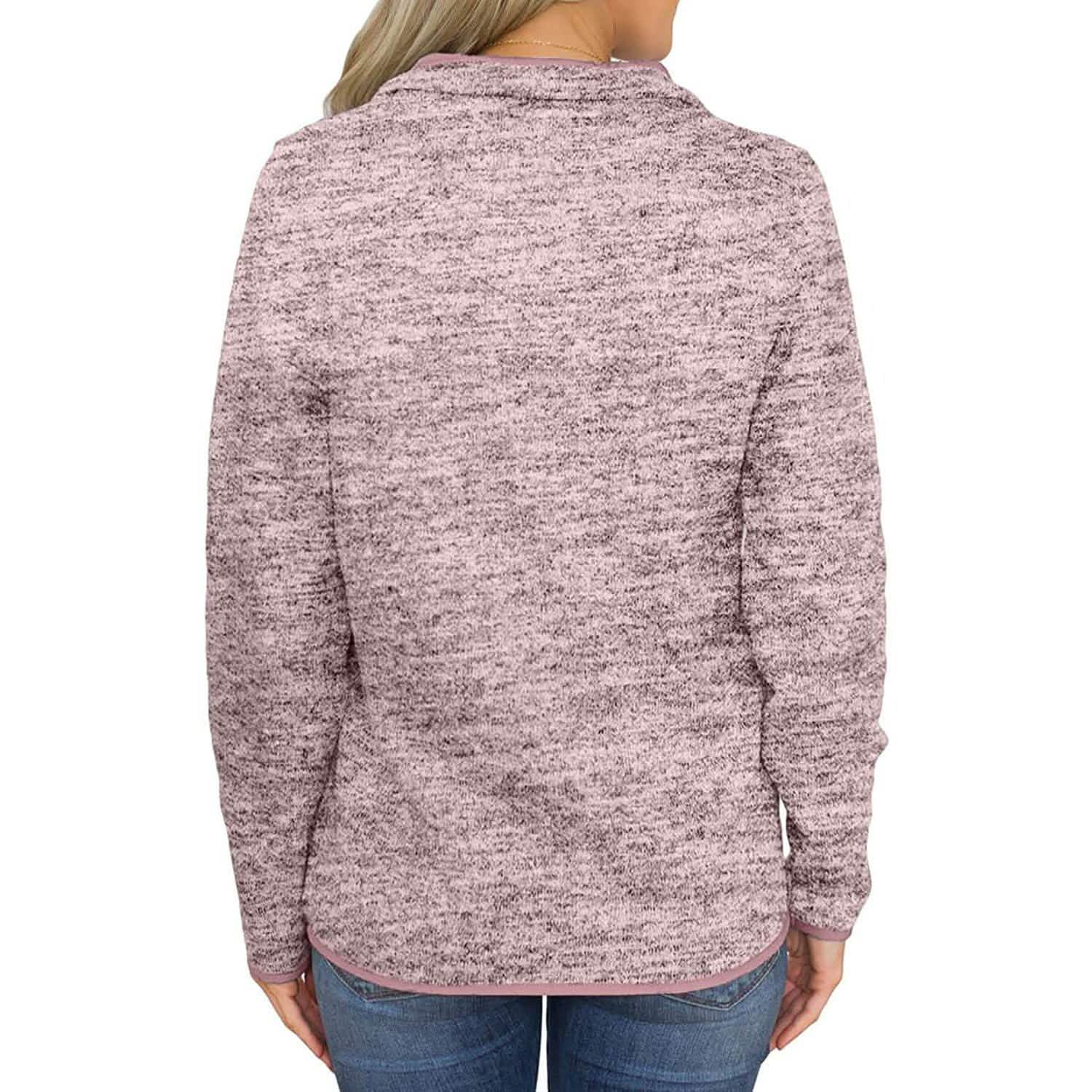 Women Casual Long Sleeve Stand Collar with Pockets DailySale