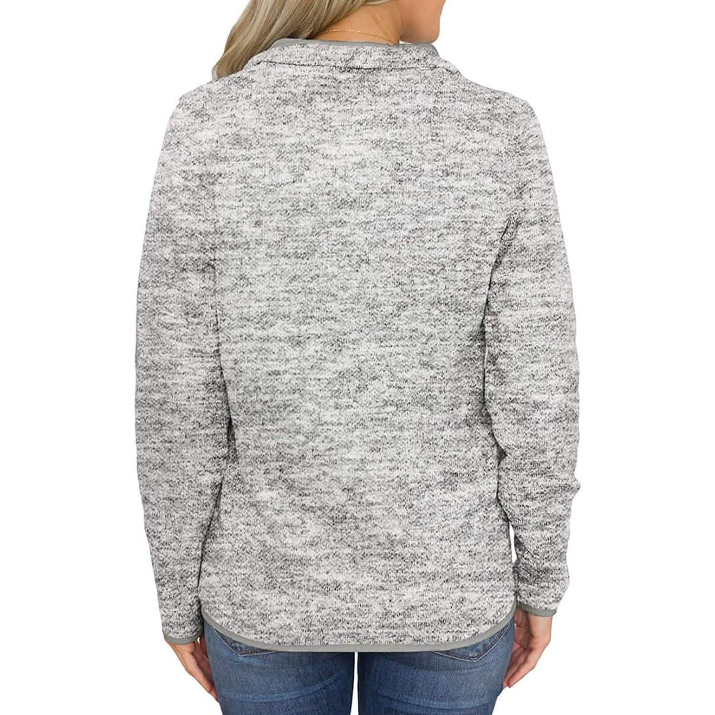 Women Casual Long Sleeve Stand Collar with Pockets DailySale