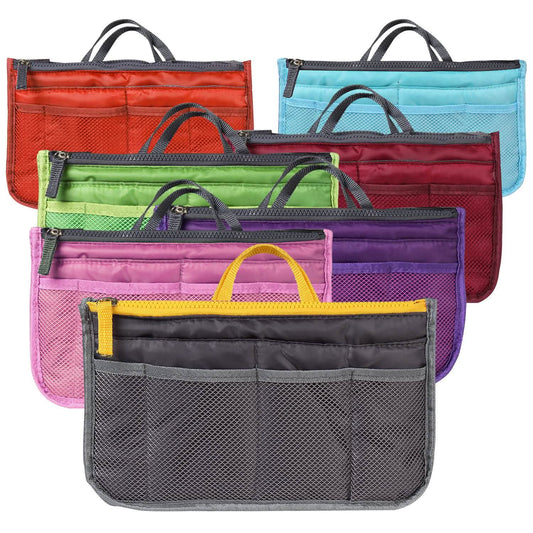 Women Lady Travel Insert Handbag Organizer Makeup Bags DailySale