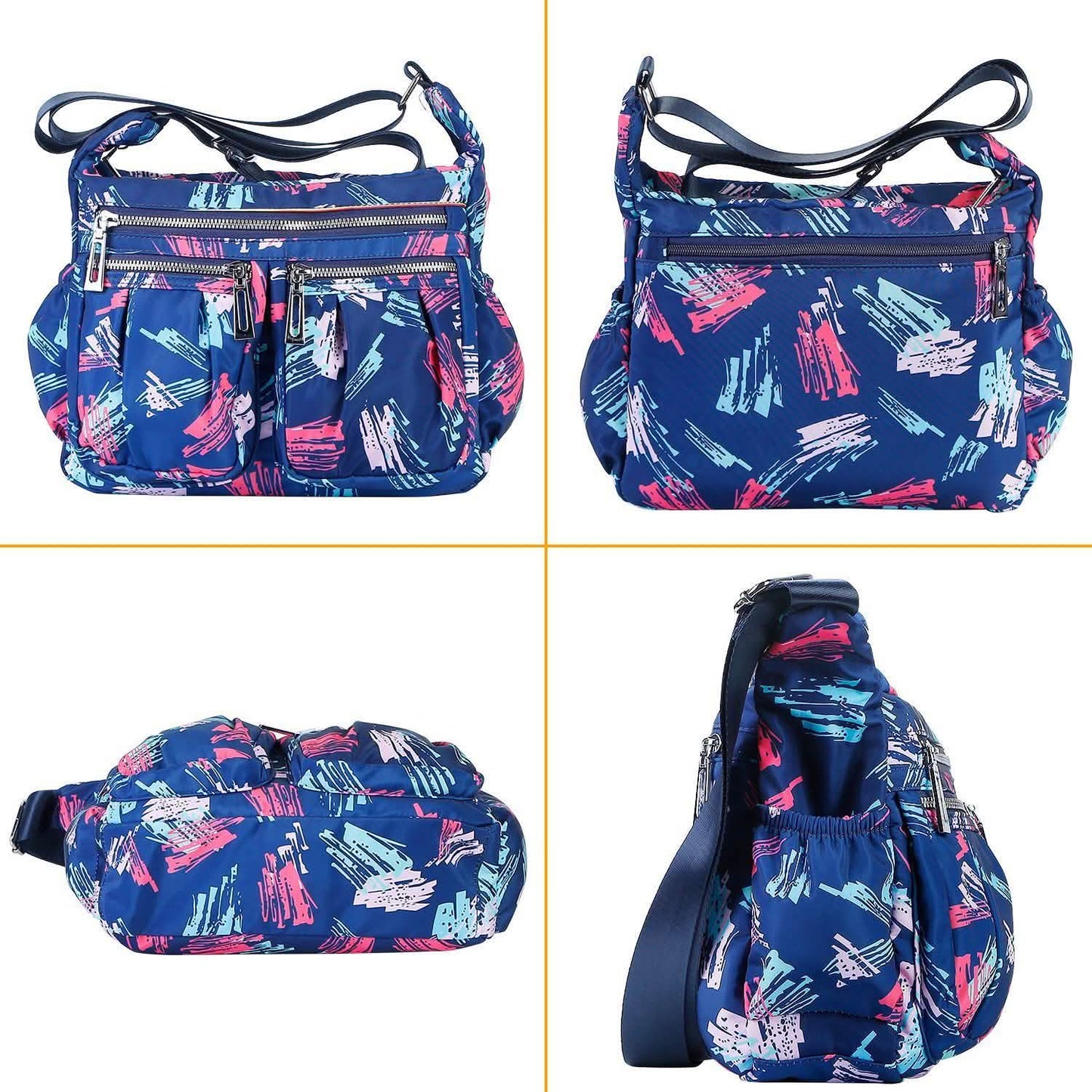 Women Multi-Pocket Shoulder Bag DailySale