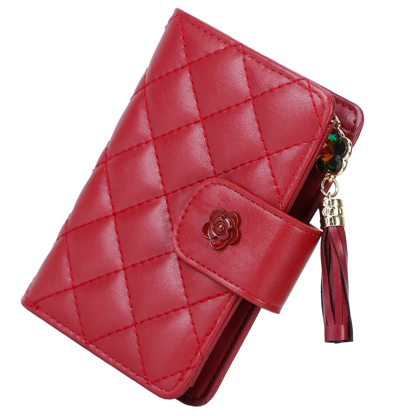 Women PU Leather Clutch Wallet DailySale