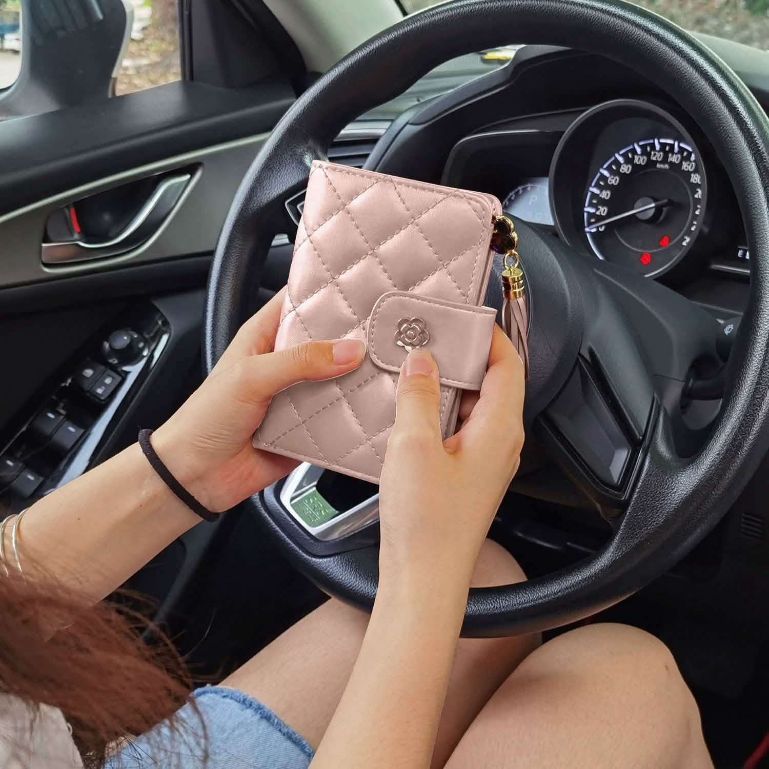 Women PU Leather Clutch Wallet DailySale