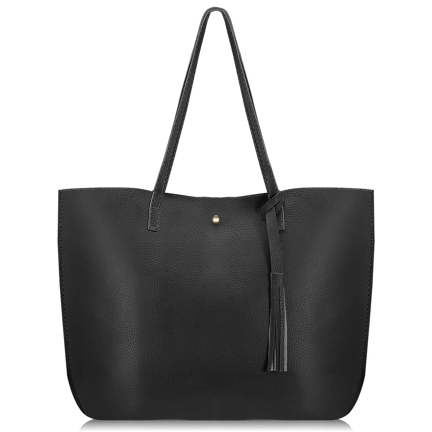 Women PU Leather Tote Bag DailySale