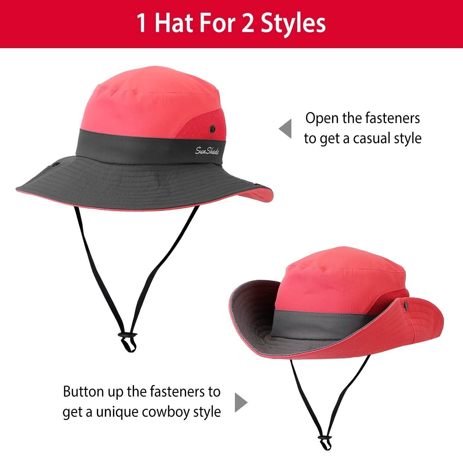 Women Summer Sun Bucket Hats Foldable DailySale