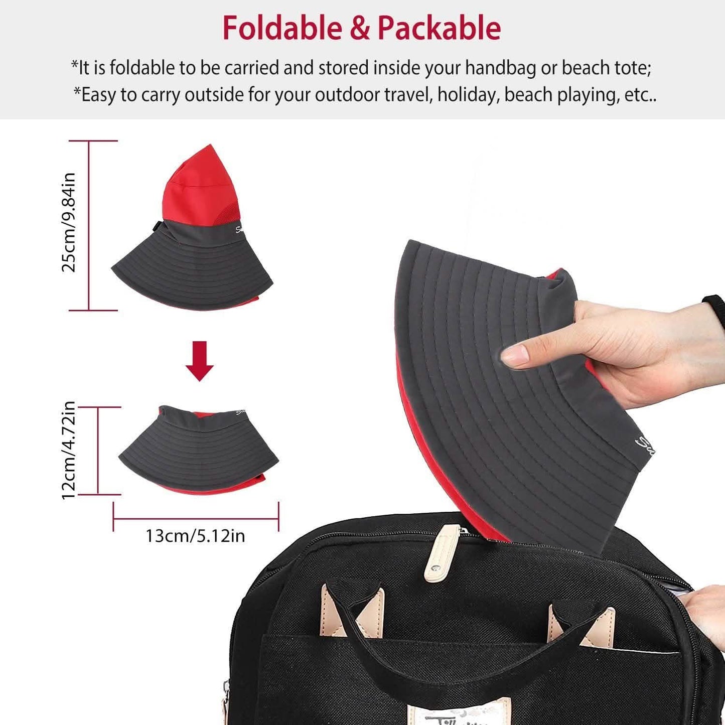 Women Summer Sun Bucket Hats Foldable DailySale