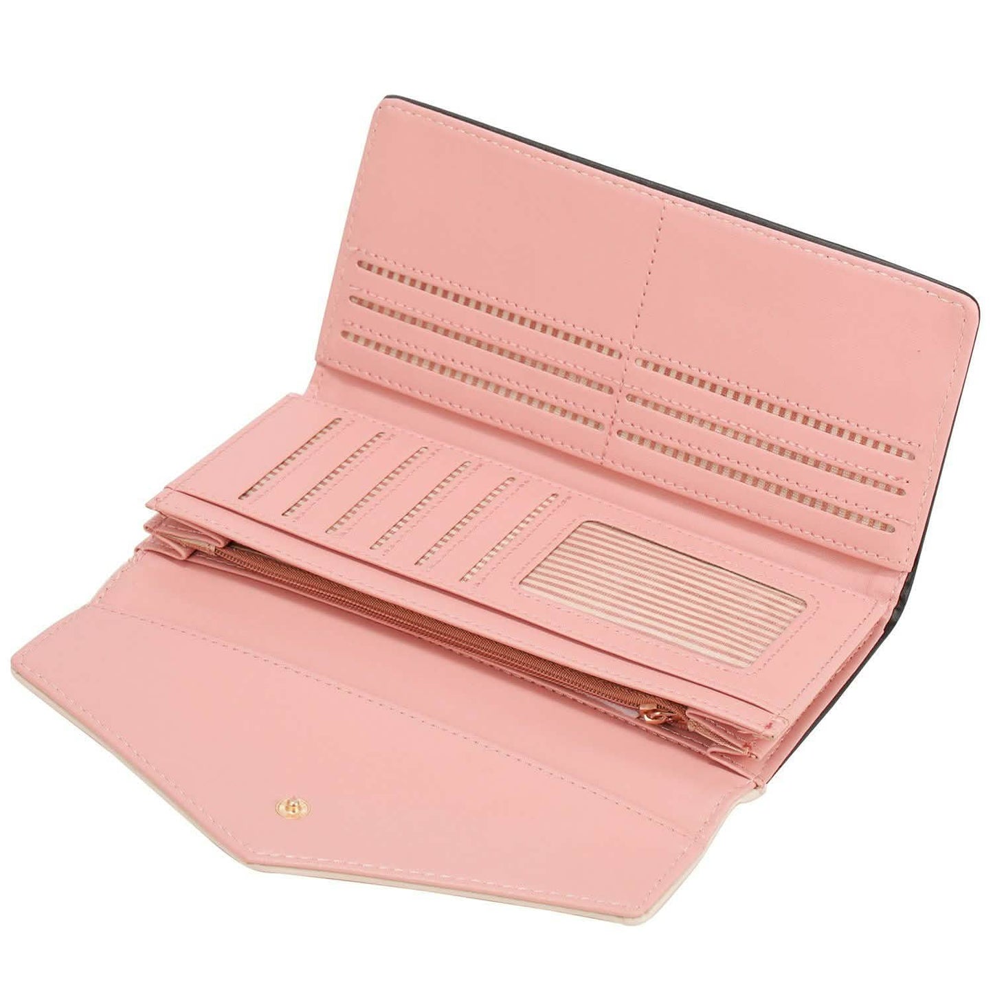 Women Wallet Soft Leather Trifold Clutch Purse DailySale