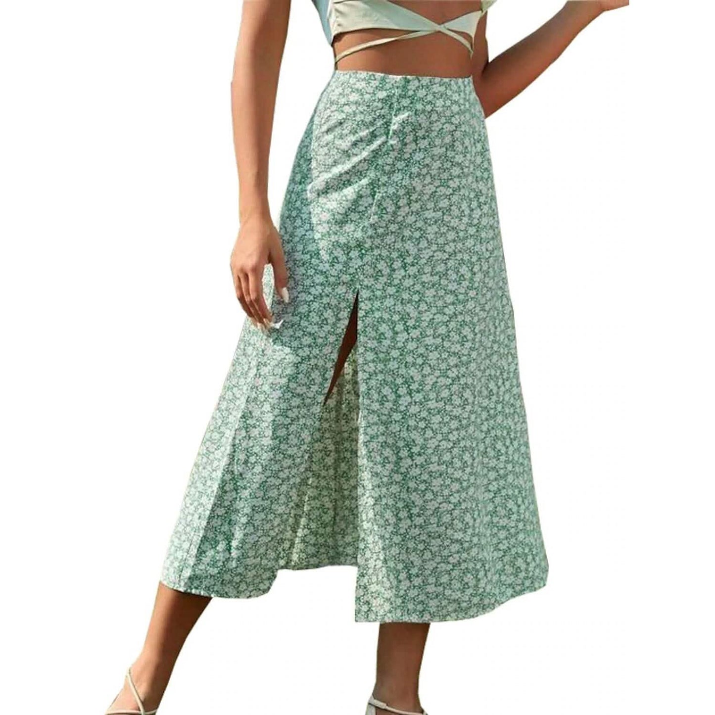 Women's A Line Long Skirt DailySale