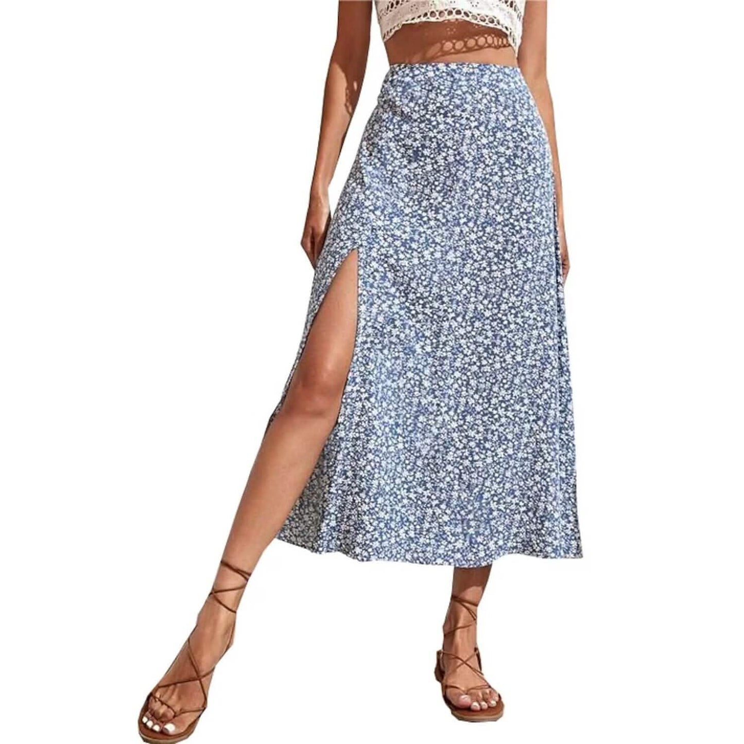 Women's A Line Long Skirt DailySale