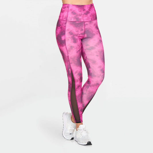 Women's Active High Rise Printed Leggings with Pockets DailySale