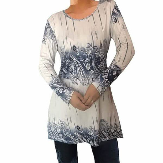 Womens Autumn Round Neck Long Sleeves DailySale