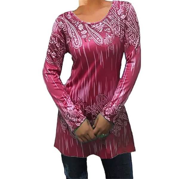Womens Autumn Round Neck Long Sleeves DailySale