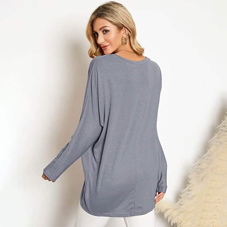 Women's Batwing Sleeve Loose Top DailySale
