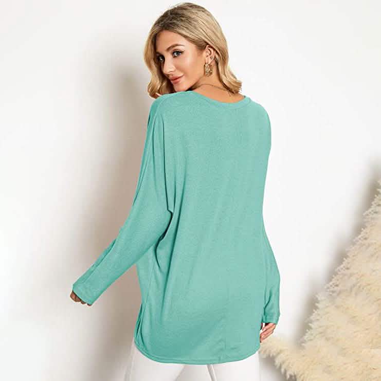 Women's Batwing Sleeve Loose Top DailySale
