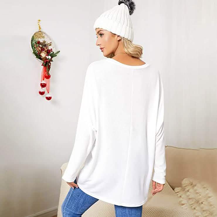 Women's Batwing Sleeve Loose Top DailySale