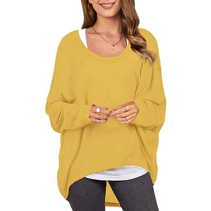Women's Batwing Sleeve Loose Top DailySale