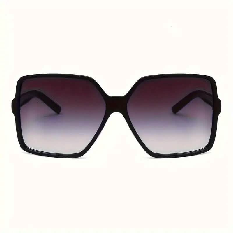Women's Black Oversized PC Frame Glasses DailySale
