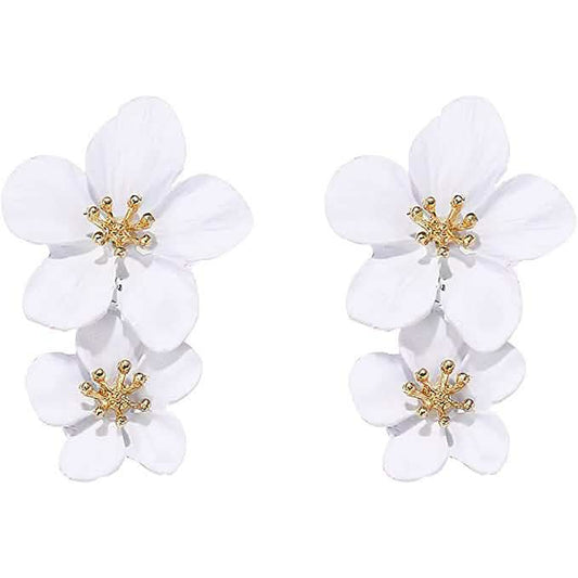 Women's Boho Flower Shaped Daisy Stud Earrings DailySale