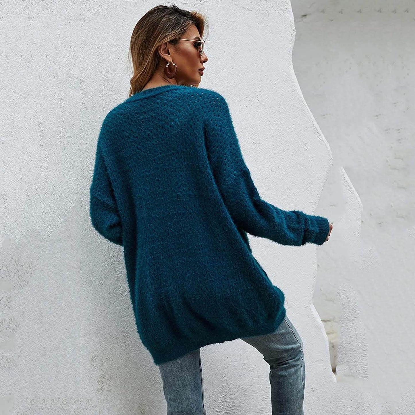 Women's Cardigan Knitted Sweater Jacket DailySale