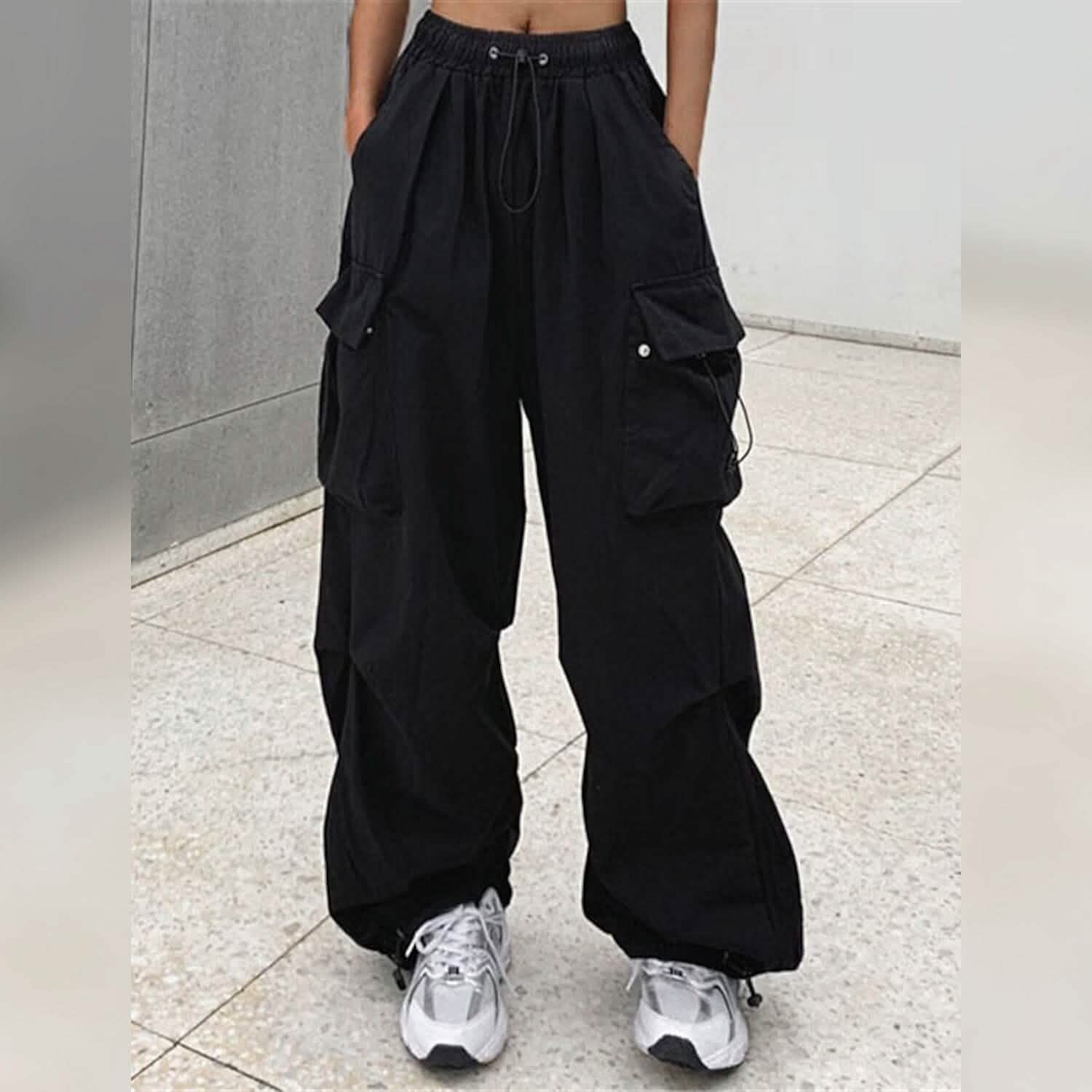 Women's Cargo Baggy Pants High Waist DailySale