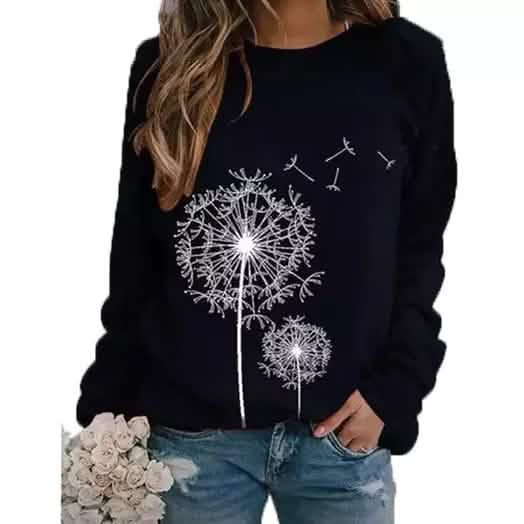 Women's Casual Dandelion Top DailySale