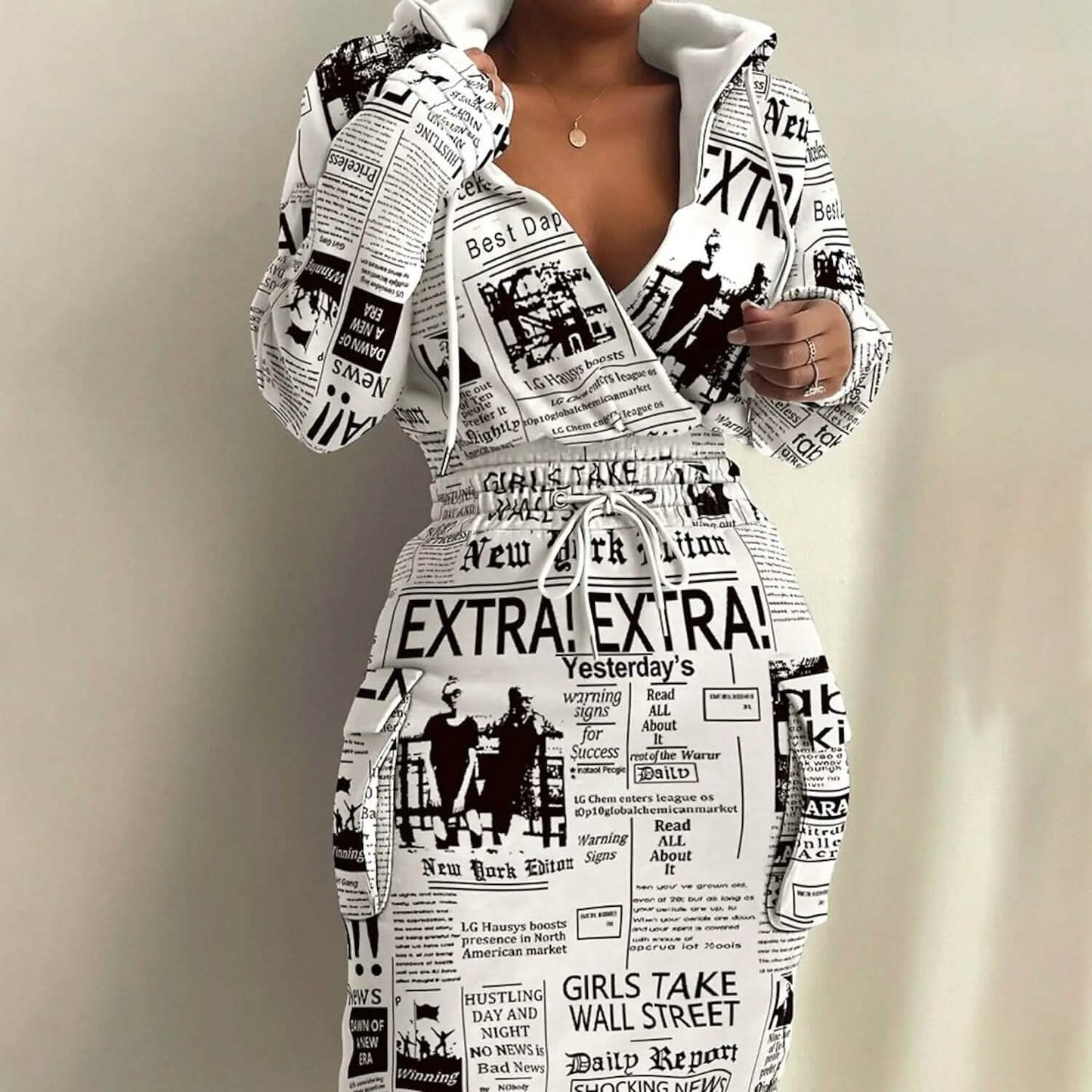 Women's Casual Long Sleeve Sweatshirt Dress DailySale