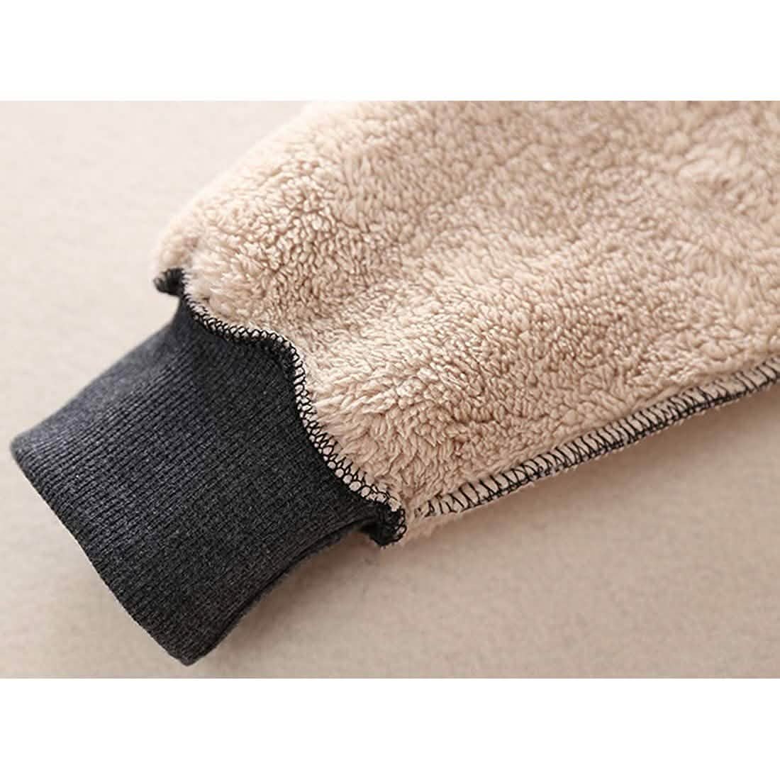 Women's Casual Winter Warm Sherpa Lined Zip Up Hooded Sweatshirt Jacket DailySale