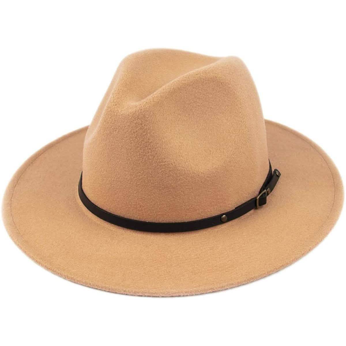 Womens Classic Wide Brim Floppy Panama Hat DailySale