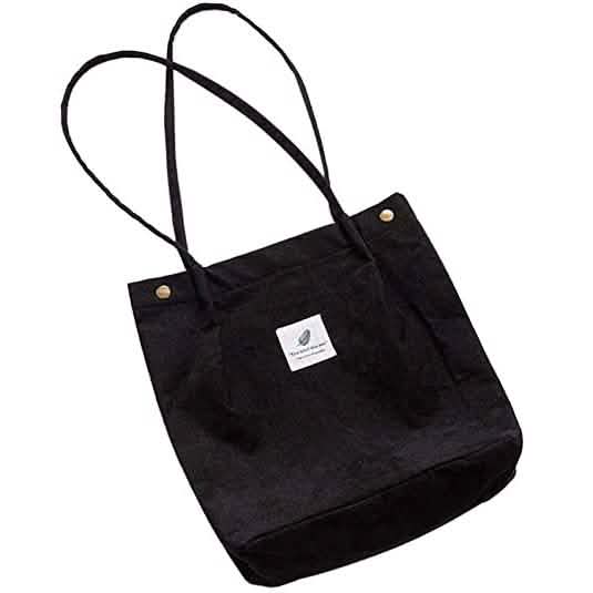 Women's Corduroy Shoulder Tote Bag DailySale
