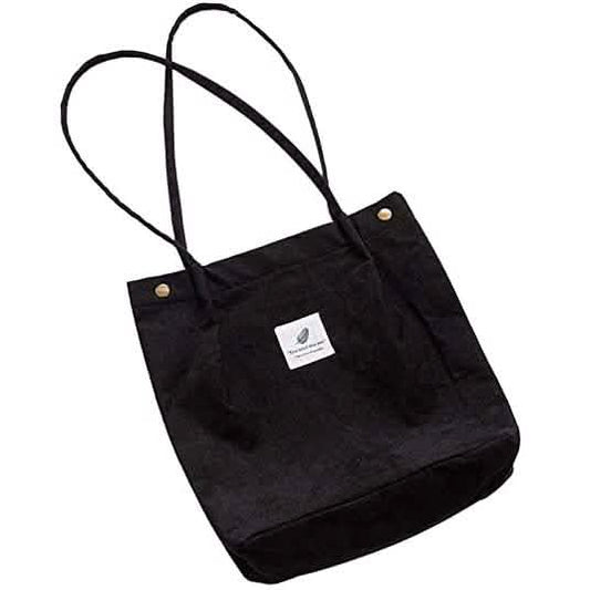 Women's Corduroy Shoulder Tote Bag DailySale