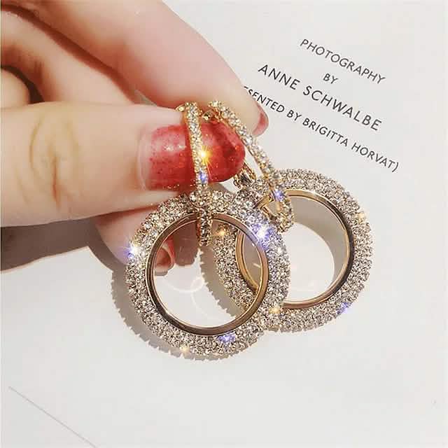 Women's Crystal Earrings DailySale