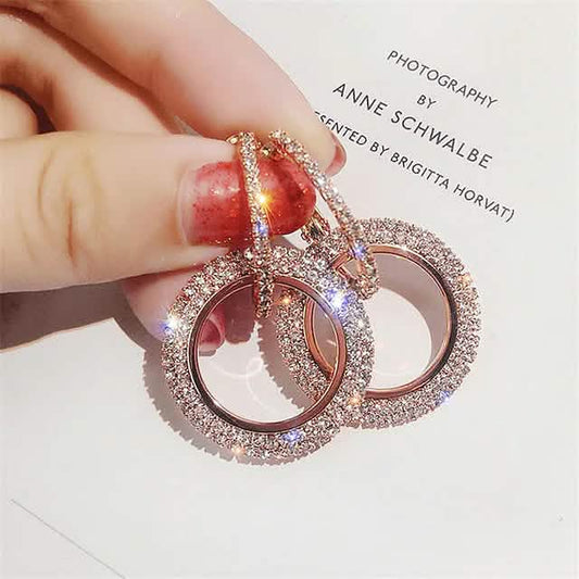 Women's Crystal Earrings DailySale