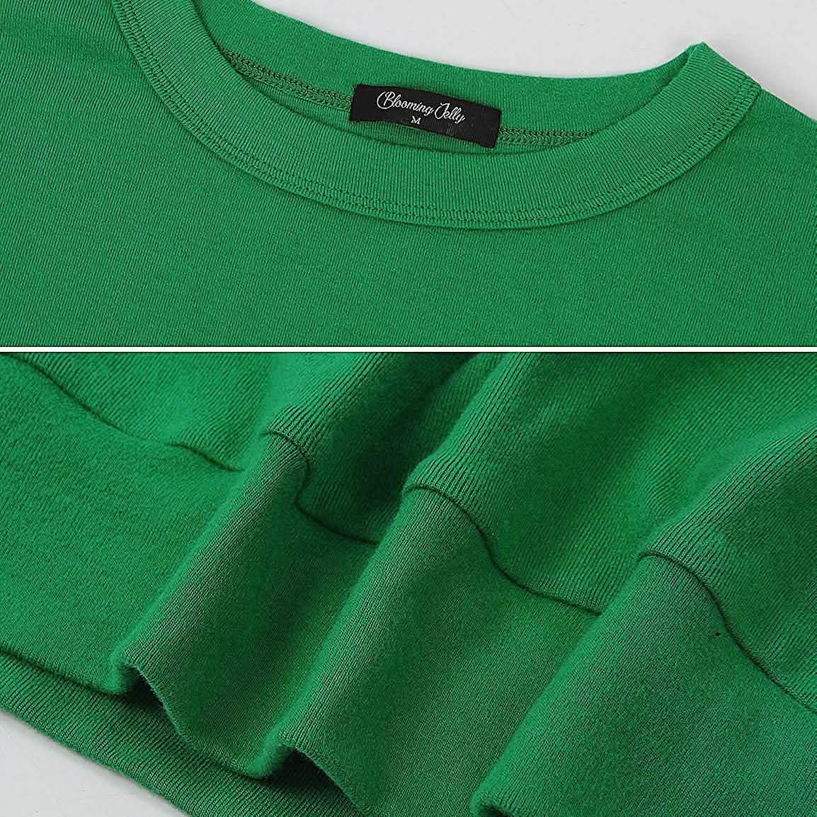 Women's Cute Long Sleeve Top Loose Crewneck Pullover Sweatshirt DailySale