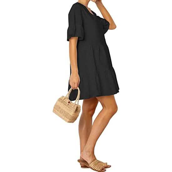 Women’s Cute Shift Dress with Pockets DailySale