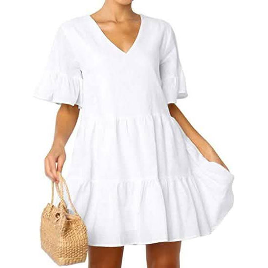 Women’s Cute Shift Dress with Pockets DailySale