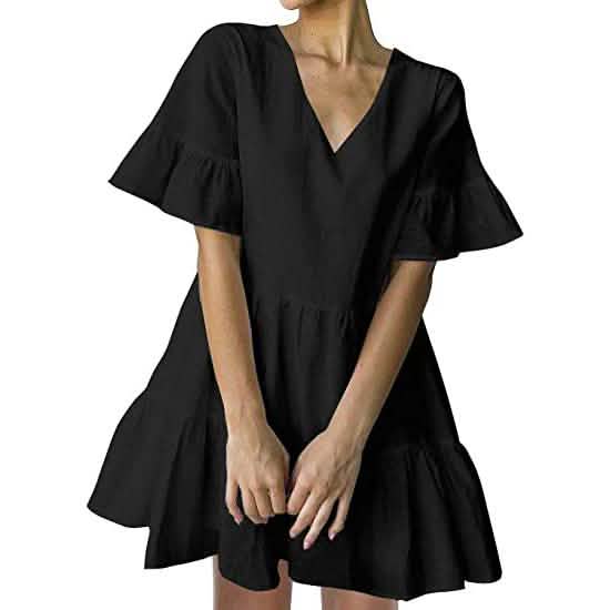 Women’s Cute Shift Dress with Pockets DailySale