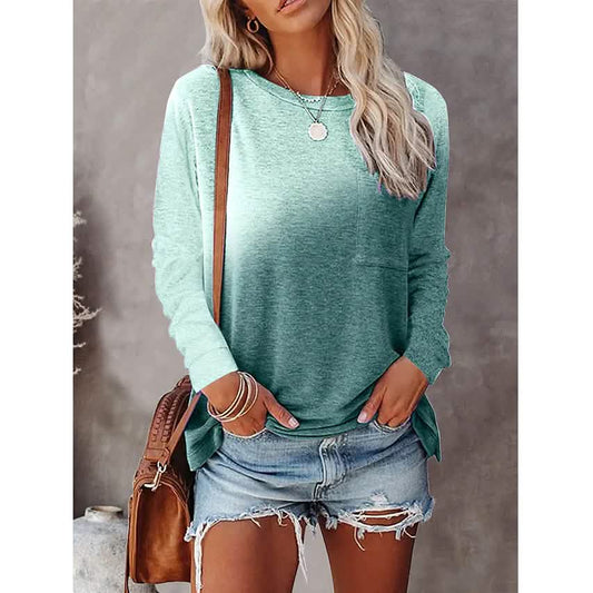 Women's Drawing T-Shirt Crew Neck Basic Top DailySale