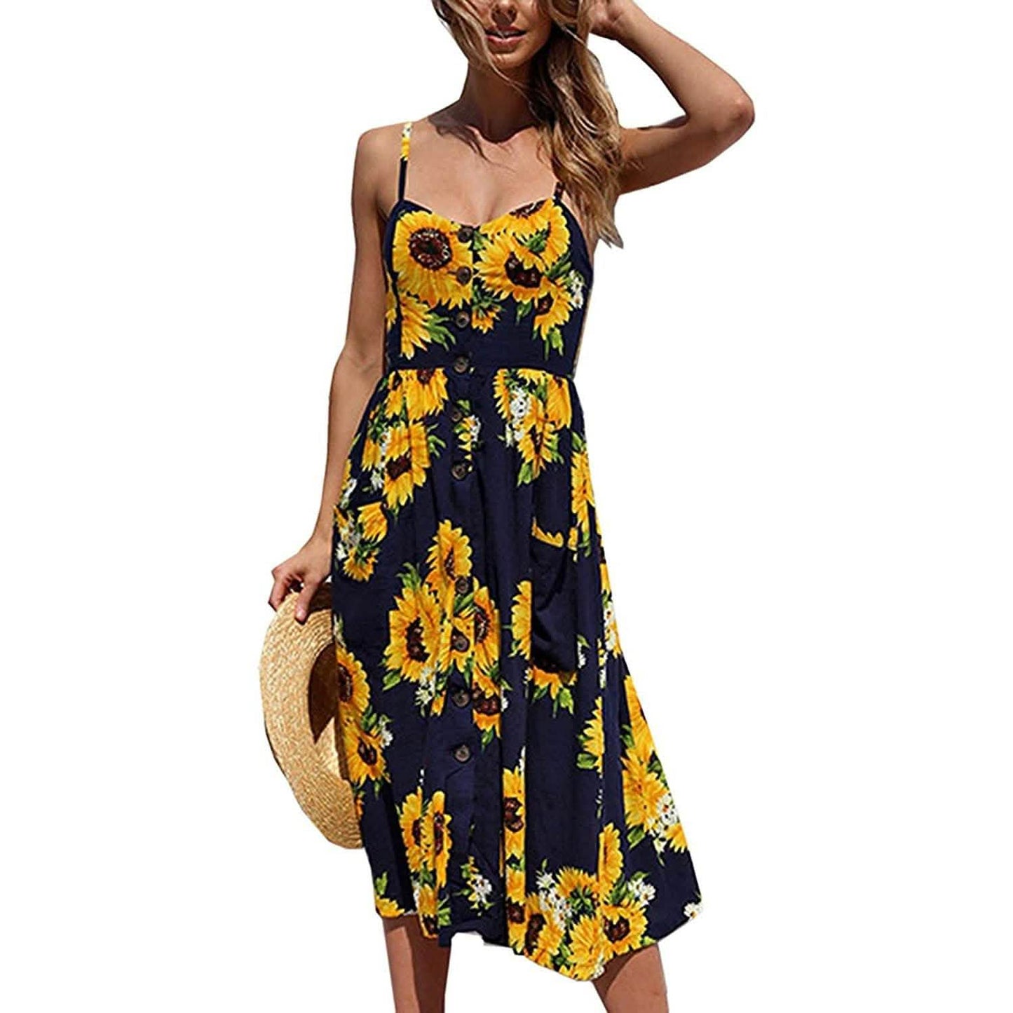 Women's Dresses Summer Casual Spaghetti Strap DailySale