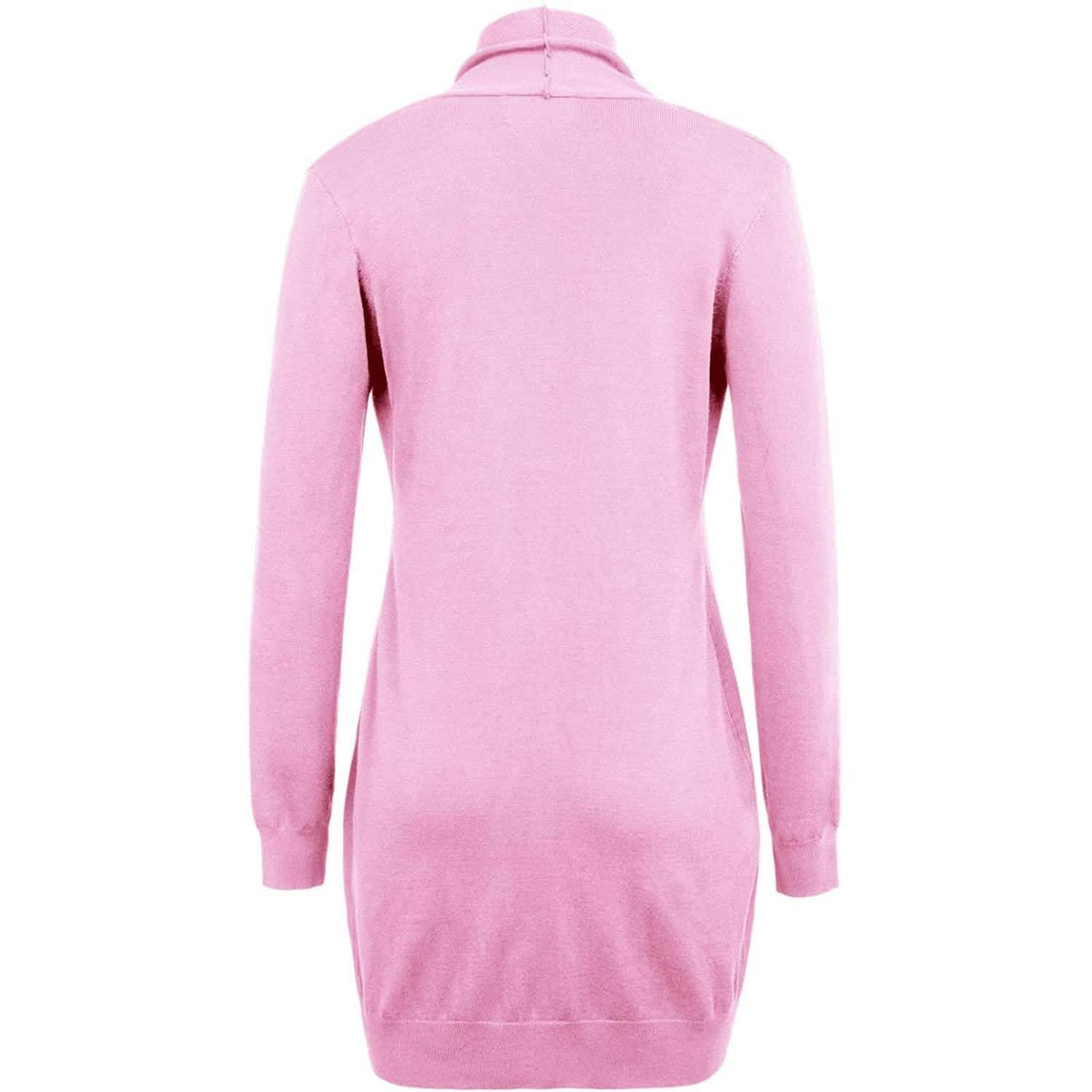 Women's Essential Solid Open Front Long Knited Cardigan Sweater DailySale