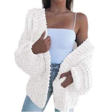Women's Fashion Cable Knit Cardigan DailySale