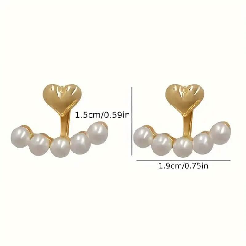 Women's Fashion Earrings Bohemian Style Imitation Pearl Inlay DailySale