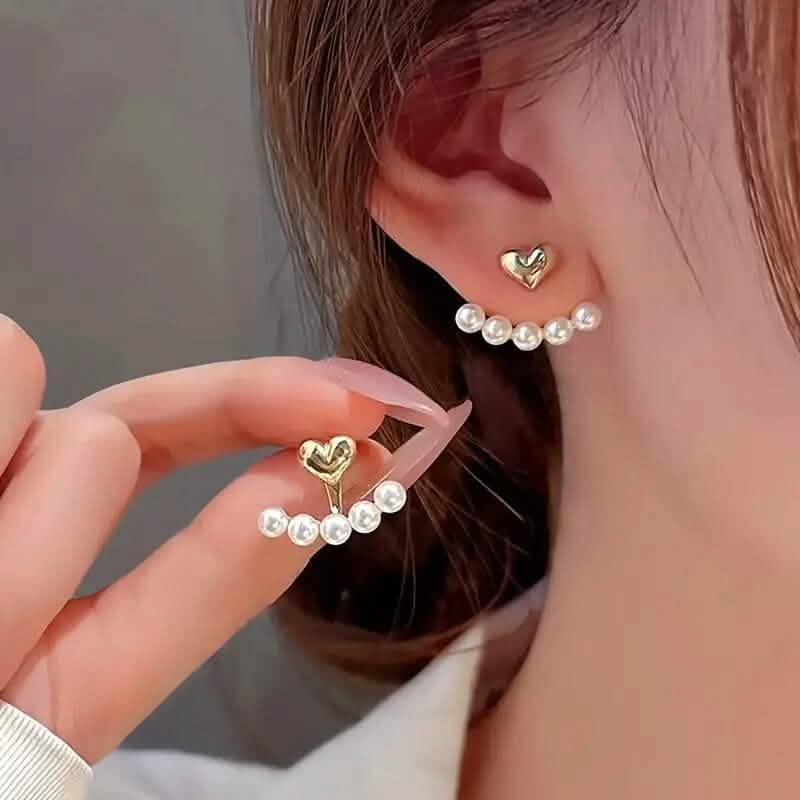 Women's Fashion Earrings Bohemian Style Imitation Pearl Inlay DailySale