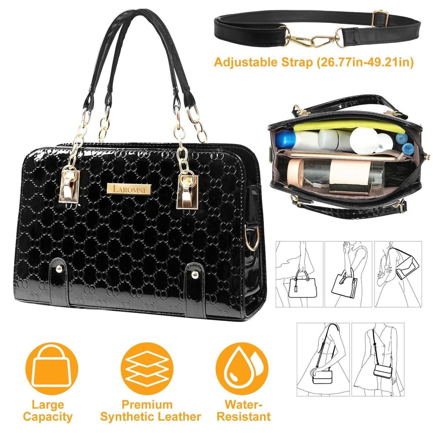 Women's Fashion Leather Handbag DailySale
