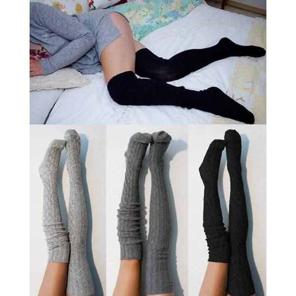 Women's Fashion Solid Color Socks DailySale