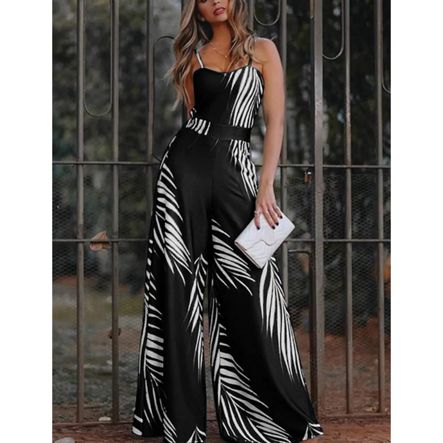 Women's Geometric Jumpsuit DailySale