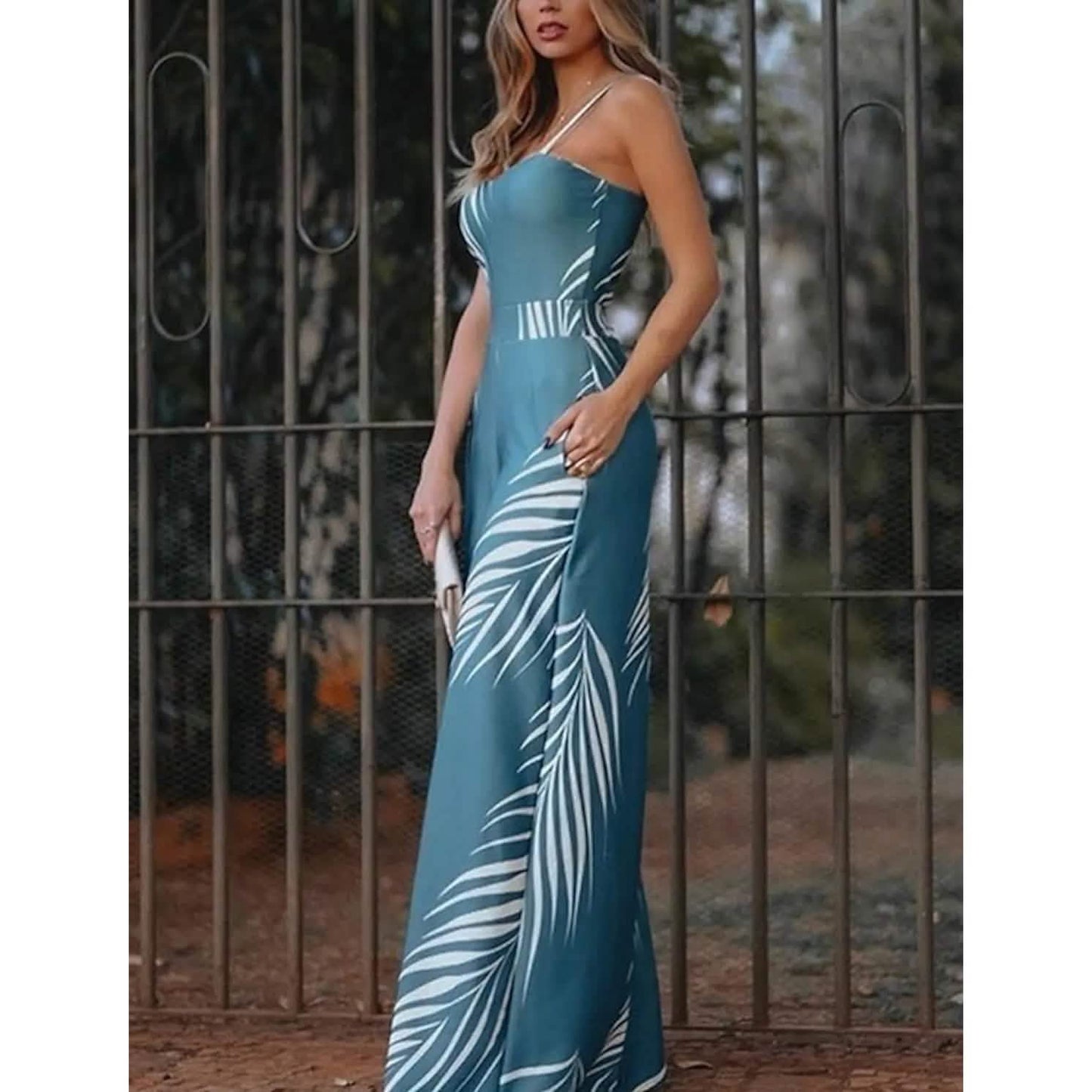 Women's Geometric Jumpsuit DailySale