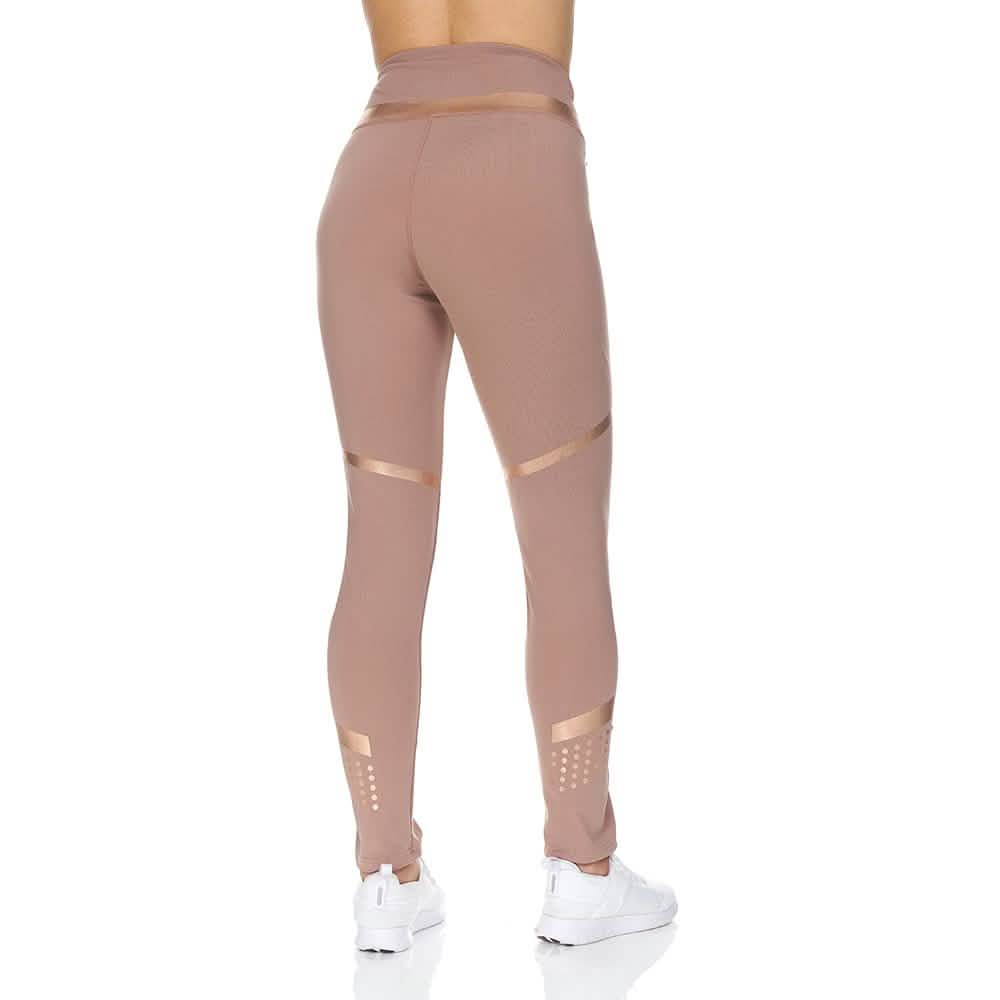 Women's High Waist Active Full Length Leggings With Rubber Print Detail DailySale