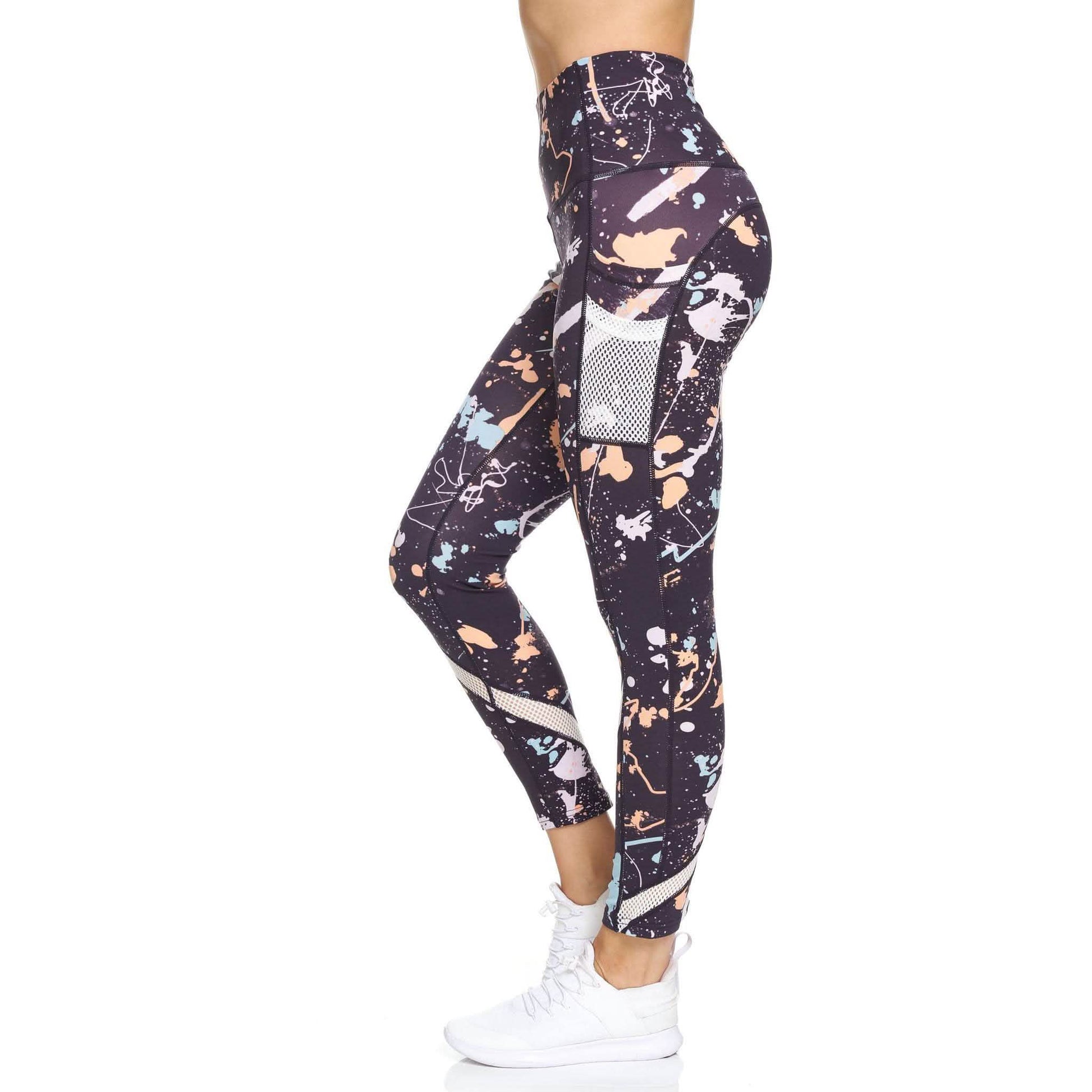 Women's High Waist Full Length Leggings with Pockets DailySale
