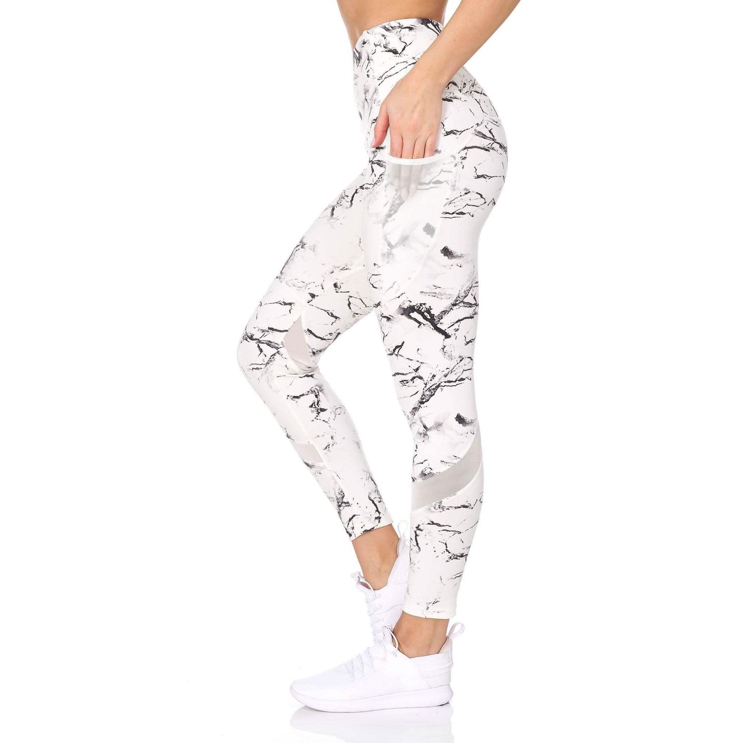 Women's High Waist Full Length Leggings with Pockets DailySale