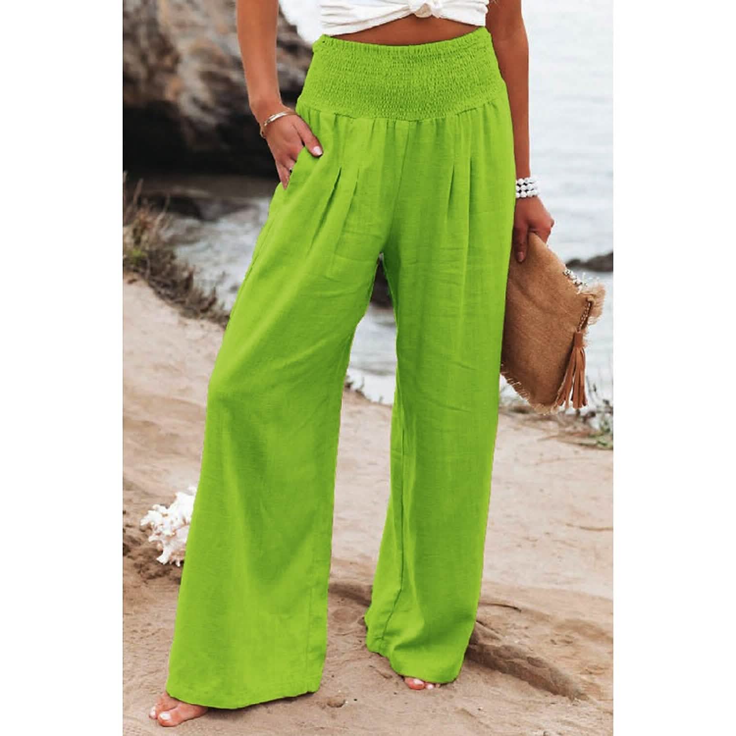 Women's High Waist Loose Wide Leg Pants DailySale