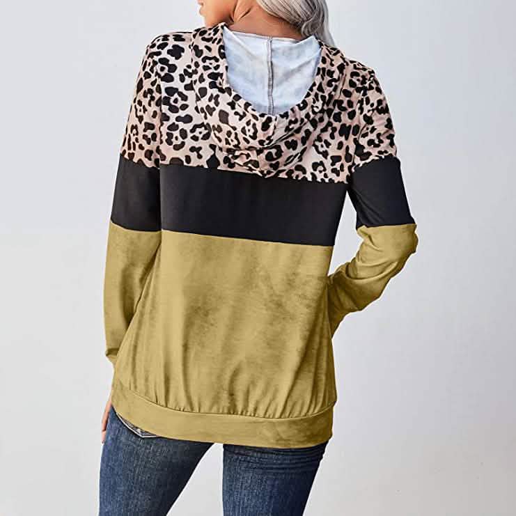 Women's Hoodie Sweatshirts Casual Animal Print DailySale